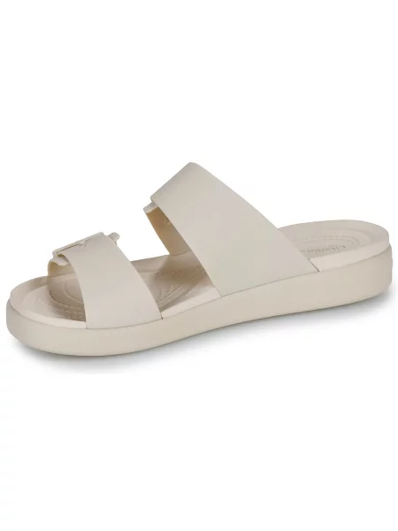 Natikače Crocs sa kopčom bež