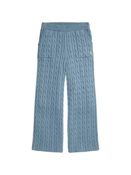 Spodnie dziecięce Polo Ralph Lauren niebieskie