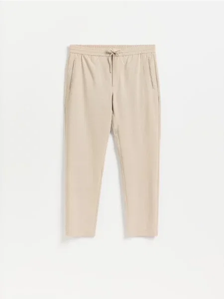 Reserved Pantaloni jogger bej