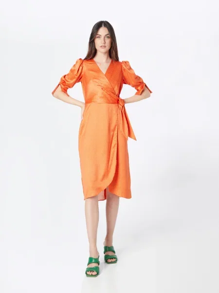 Closet London Šaty oranžová fialová