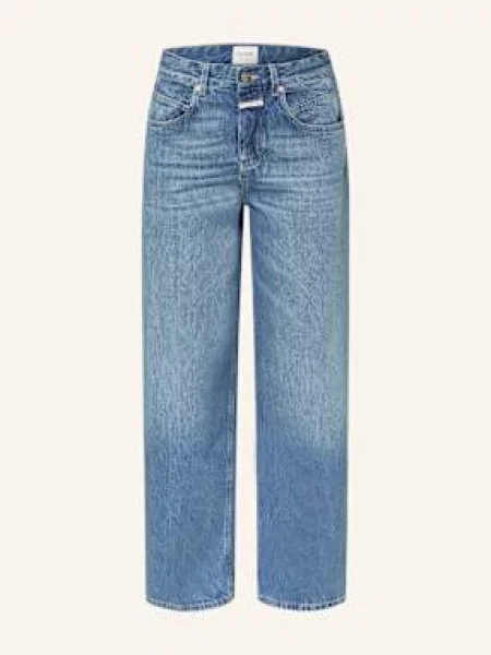 Closed Jeansy Wide Leg Nikka blau niebieskie