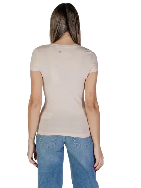 Tricou Guess scurt alb