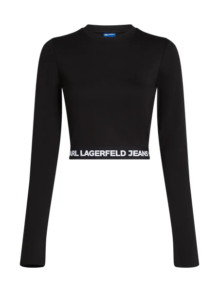 Cropp tricou Karl Lagerfeld Jeans negru