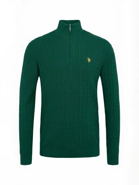 U.S. POLO ASSN. Pulover UMRomeo verde