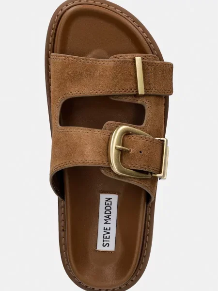 Замшевые шлепанцы Steve Madden