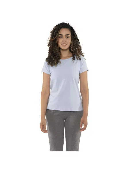 Scurt tricou Leone 1947 cu mâneci scurte albastru