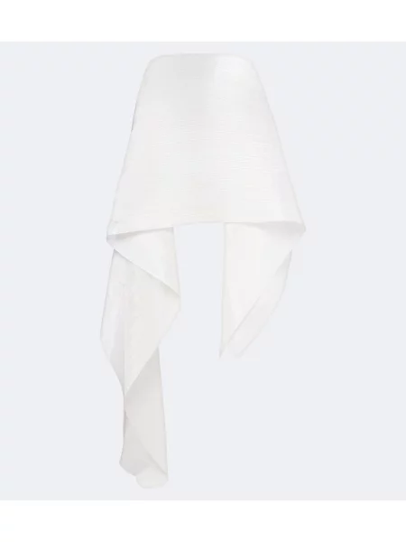 Szal Pleats Please Issey Miyake biała