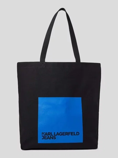 Torba Karl Lagerfeld Jeans crna
