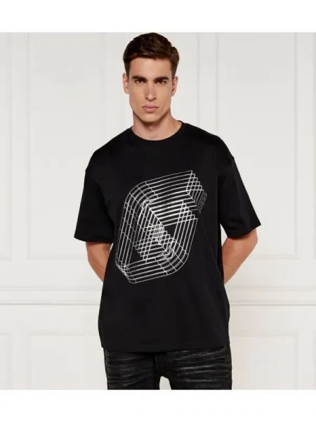GUESS ACTIVE Tricou CAPH negru