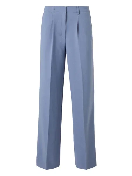 BOSS Hlače z naborki opal