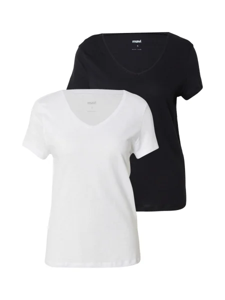 Mavi Tricou negru alb