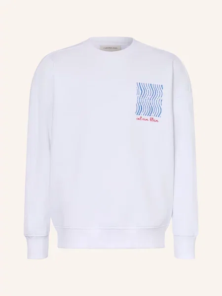 Calvin Klein Mikina bílá