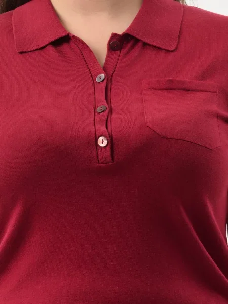 Поло Panicale Cashmere червоне