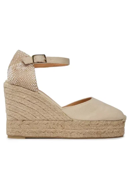 Espadryle Castañer beżowe