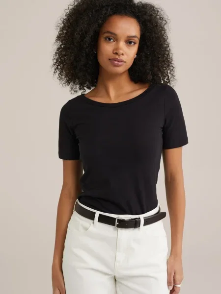 WE Fashion Tricou negru