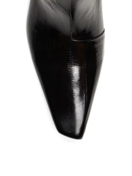 Botine Loulou De Saison din piele negru