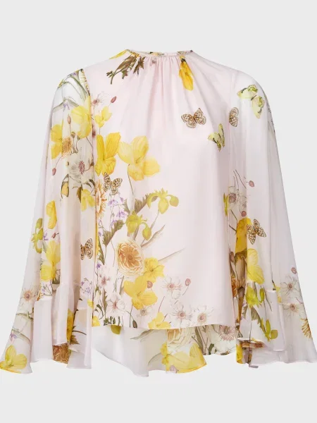 Блуза Giambattista Valli рожева