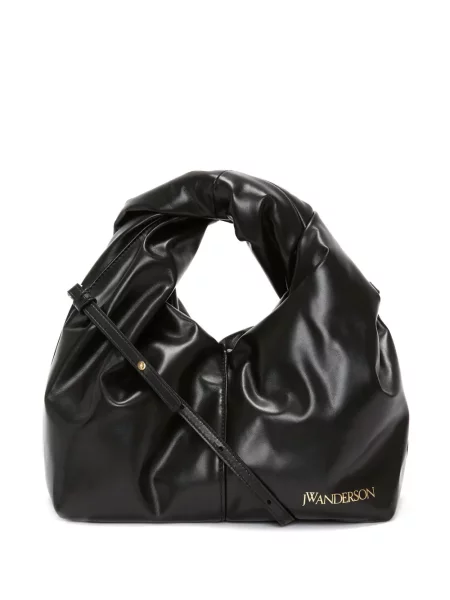 Geanta hobo Jw Anderson din piele negru