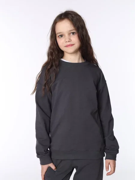 Свитшот Yuki серый