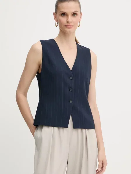 BOSS sacou cu doua rânduri de cu imprimeu negru