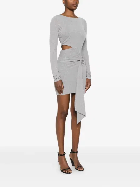 Rochie Patrizia Pepe de costum argintiu