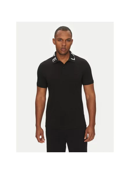 Lacoste Polo majica Slim Fit črna