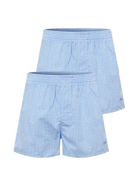 BOSS Orange Boksarice NOS svetlo modra bela