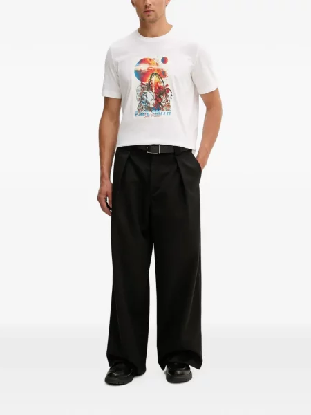 Tricou Ps Paul Smith cu imagine alb
