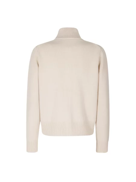 Kardigan Maison Kitsune wełniany brązowy