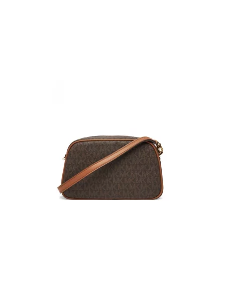 Michael Kors Torebki Kobieta ONE SIZE Skóra Listonoszka z powlekanej drukowanej tkaniny brązowy