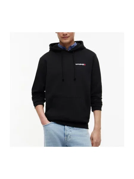 Geacă de blugi Tommy Hilfiger negru
