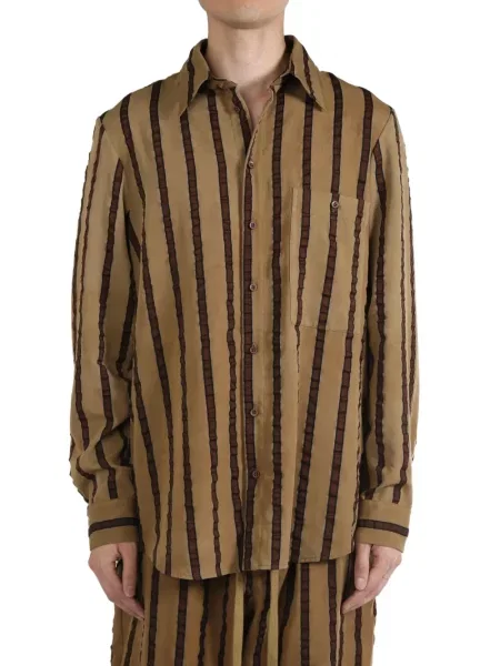 Риза Uma Wang кафяво