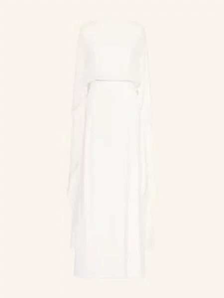 Apart Suknia Wieczorowa Z Mieszanki Materiałów weiss biała