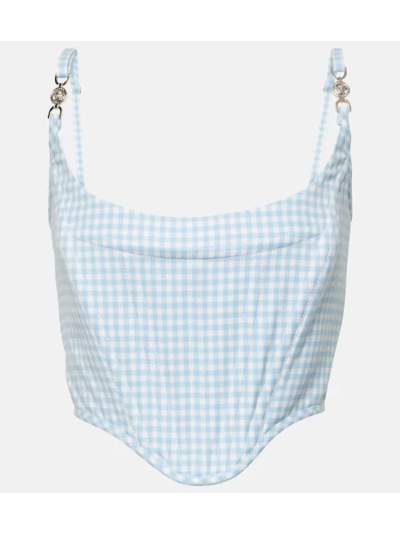 Volneni modrček Versace modra