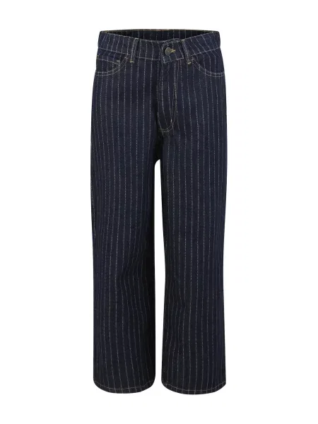 Karl Kani Jeans albastru închis alb