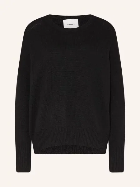 Lisa Yang Kašmírový Svetr Mila černá