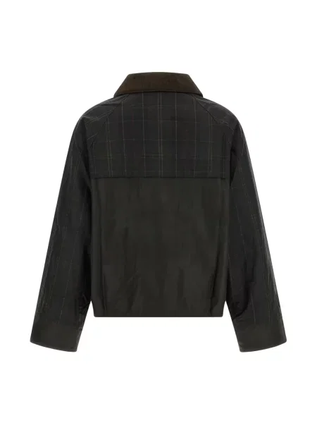 Kurtka Barbour w kratę zielona