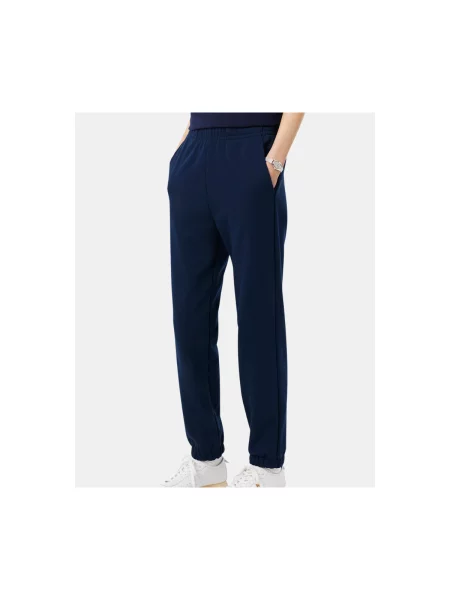 Pantaloni Lacoste albastru