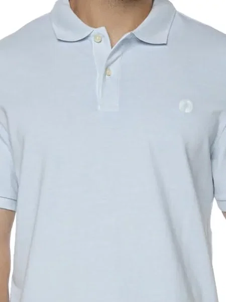 Tricou polo Ecoalf albastru