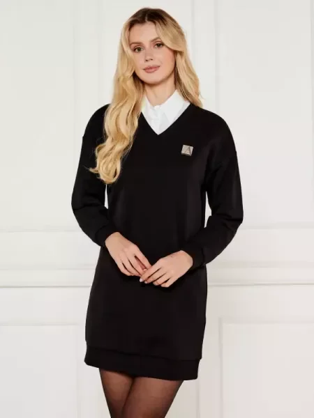 Armani Exchange Rochie negru