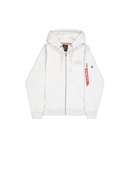 ALPHA INDUSTRIES Hanorac gri argintiu negru