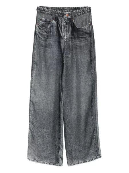 Pantaloni Pierre-louis Mascia de mătase negru