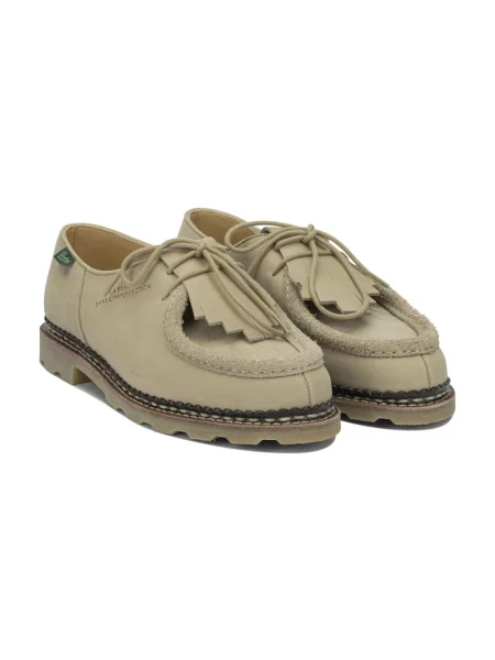 Derby Paraboot skórzany beżowy