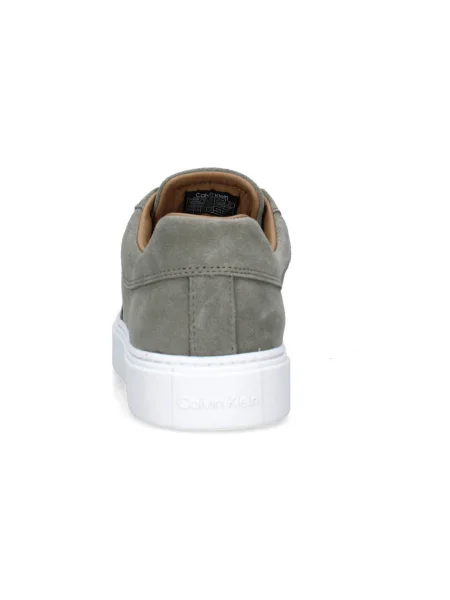 Calvin Klein Sneakers Clean Cup Low Laceup Oxf Su Verde gri