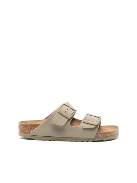 Klapki Birkenstock beżowe
