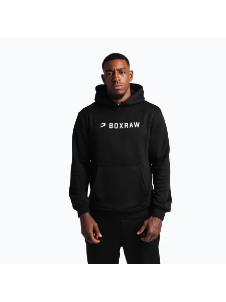 Hanorac cu glugă Boxraw negru