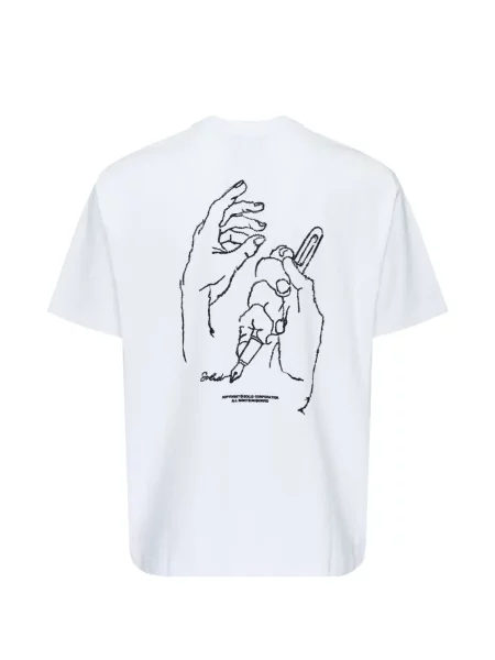 Tricou Solid Homme alb