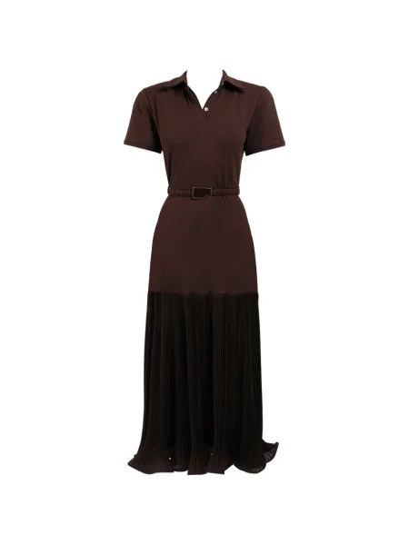 Maxi rochie maxi Rowen Rose plisată de costum roz