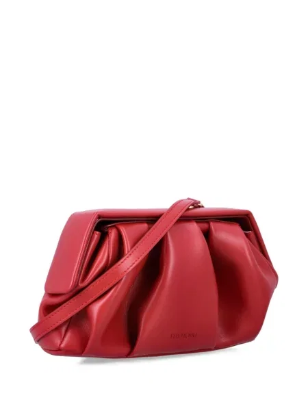 Psaníčko Themoirè s volány červené