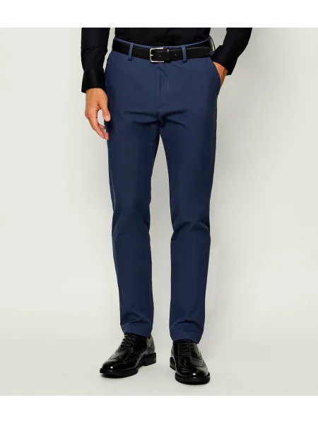 BOSS BLACK Pantaloni chino negru